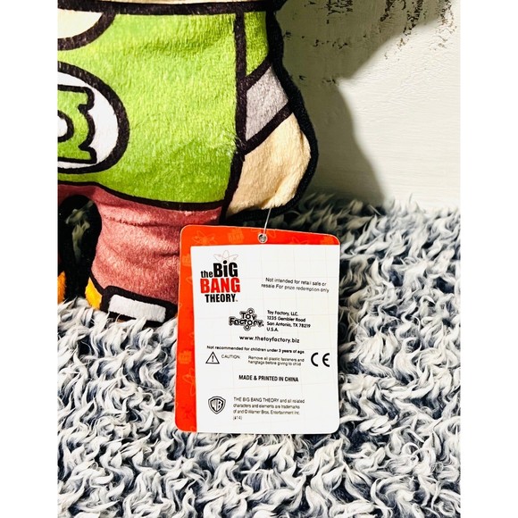 Big Bang Theory Sheldon 11" Plush Toy Factory 2014 Stuffed Collectible - Picture 3 of 4